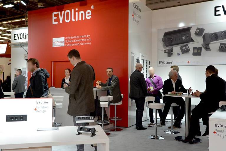 EVOline Stand auf der light+building