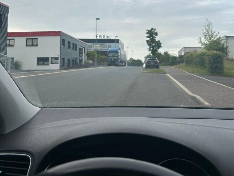 Der Weg zur Arbeit